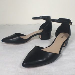 Black Pointed Toe Aldo Heels Women’s